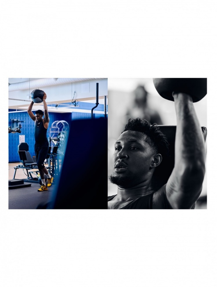 提前集结！76人官方晒多位球员训练图集 埃奇库姆 菲隆领衔
